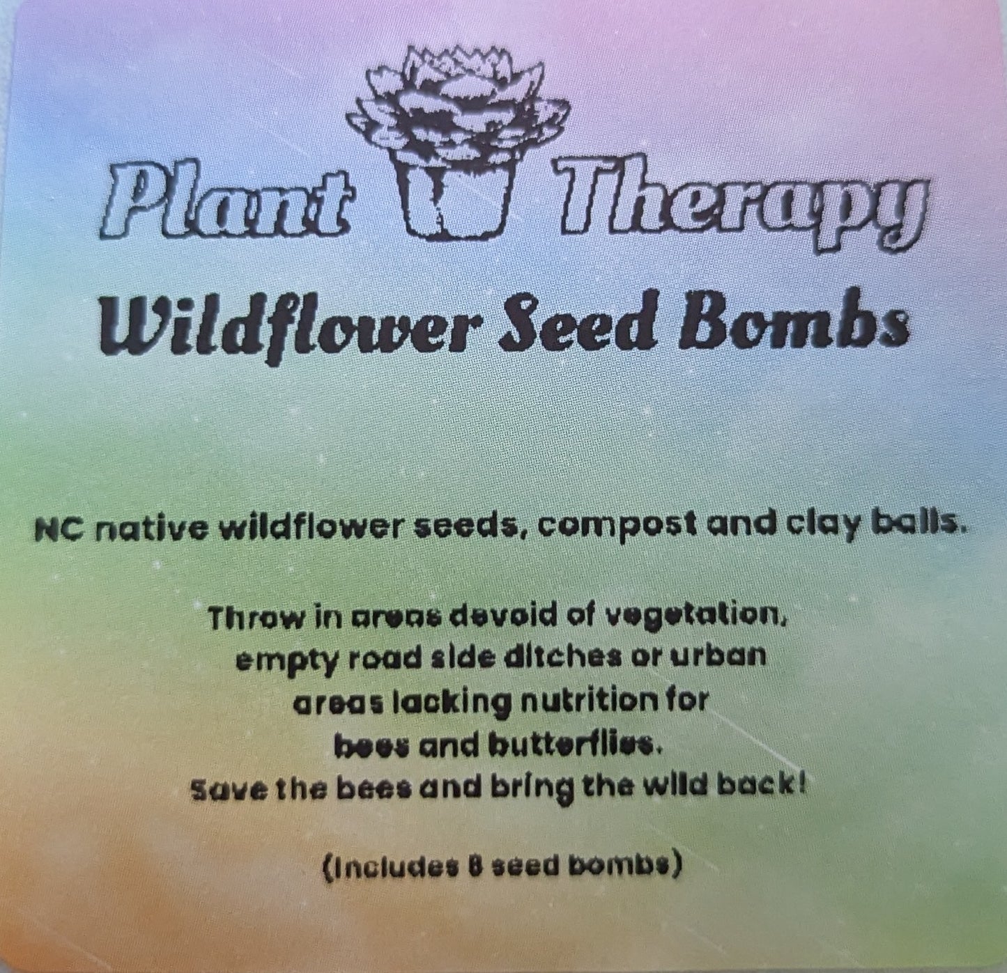 NC Native Wildflower Seed Bombs