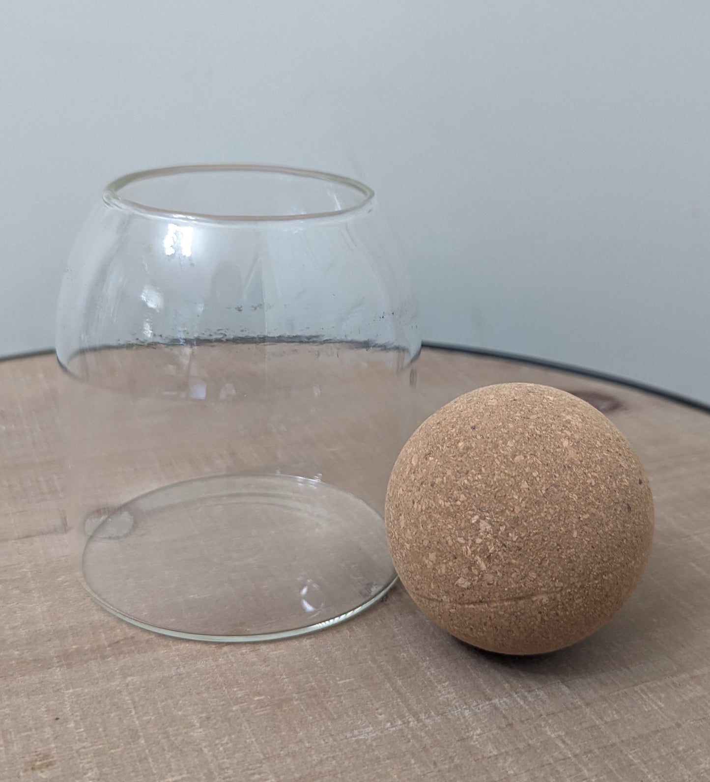 Ball Cork Terrarium Glass 500ml